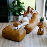 Modora® Lounger and Ottoman Bundle