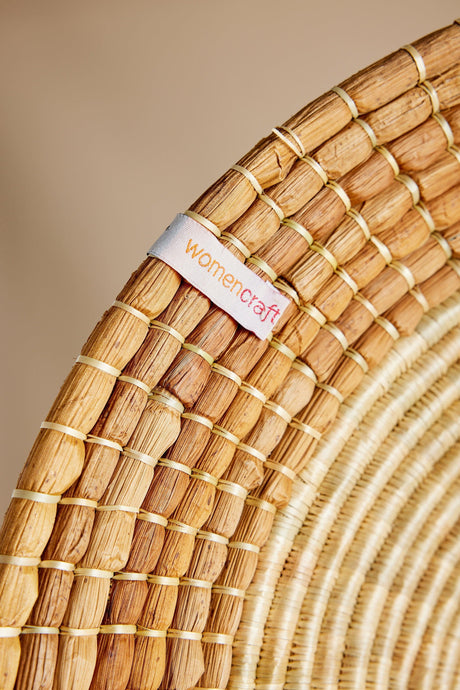 Moja Yellow Wall Basket