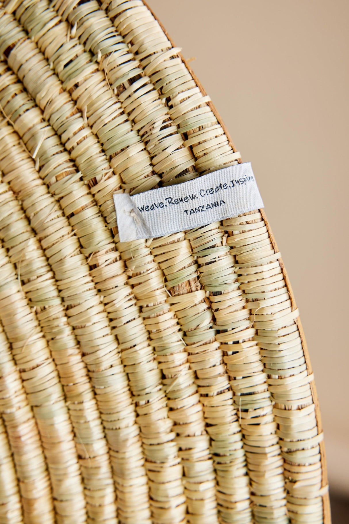 Moja Yellow Wall Basket
