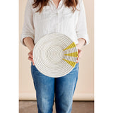 Moja Yellow Wall Basket