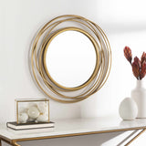 Monamon Round Rattan Mirror-Mirrors-Parc Decor