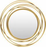 Monamon Round Rattan Mirror-Mirrors-Parc Decor