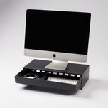 Monitor Stand With Drawer - Steel