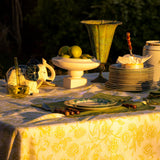 Monsoon Verdant Porcelain Dinner Plates – Set of 4 (+1 Bonus Plate)