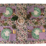 Monsoon Verdant Porcelain Dinner Plates – Set of 4 (+1 Bonus Plate)