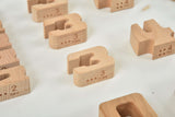 Montessori Wooden Number Blocks | Self-Correcting Math Manipulatives for Counting, Addition & Subtraction