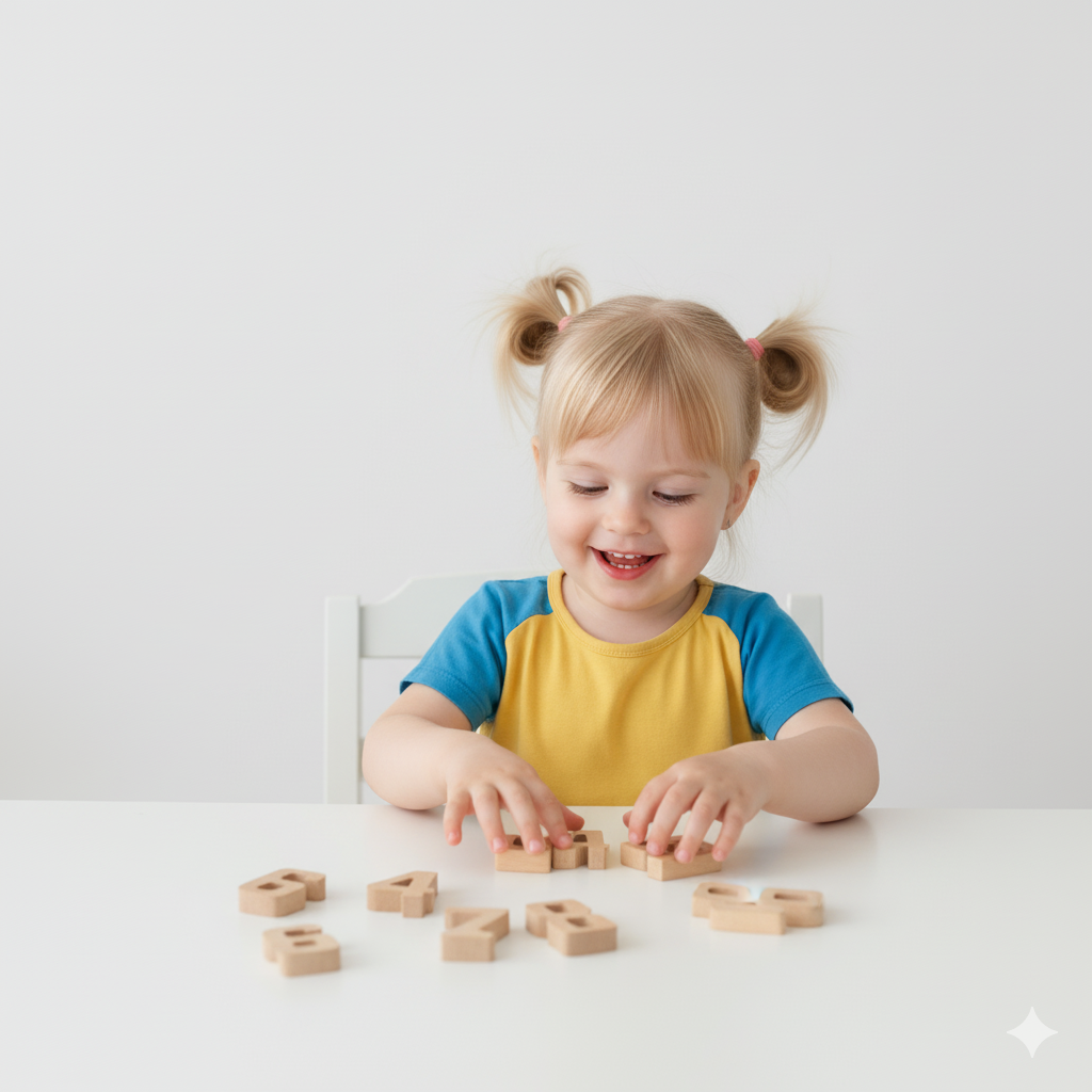 Montessori Wooden Number Blocks | Self-Correcting Math Manipulatives for Counting, Addition & Subtraction