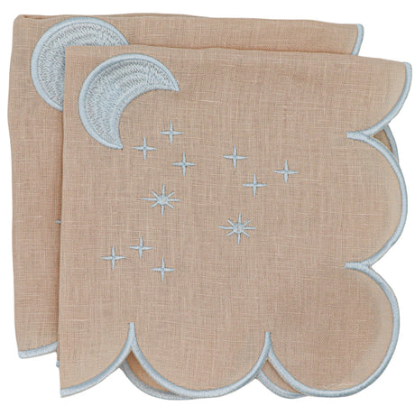 Moonbeam Linen Napkins – Set of 4