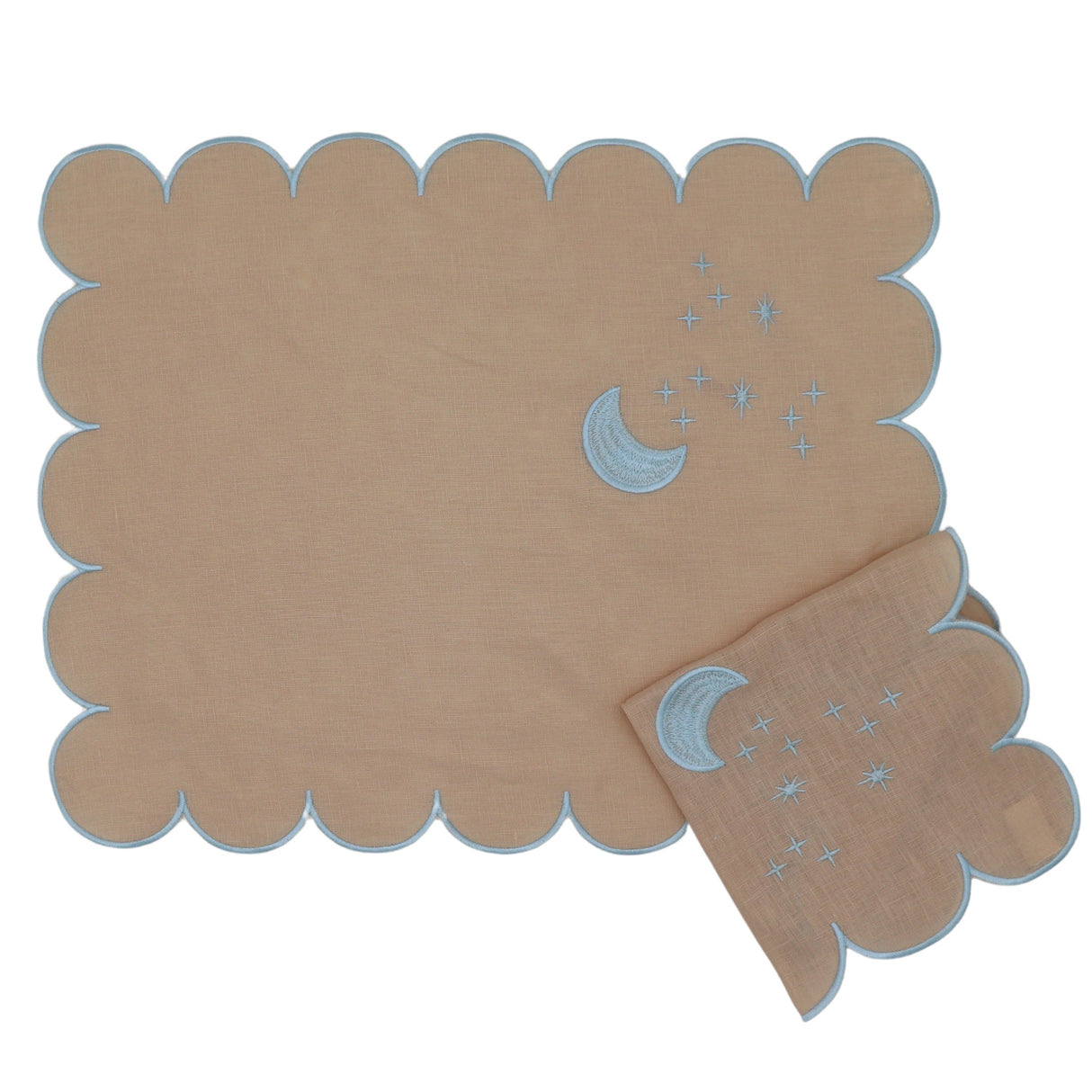 Moonbeam Napkin - Set of 4-Napkin-Parc Decor