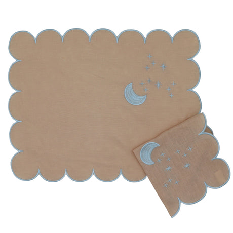 Moonbeam Napkin - Set of 4-Napkin-Parc Decor