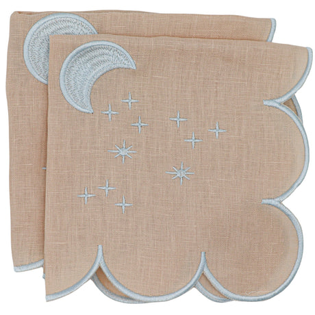 Moonbeam Napkin - Set of 4-Napkin-Parc Decor