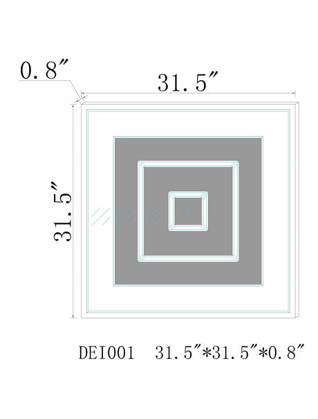 Morgandale Mirror - Clearance-Mirrors-Parc Decor