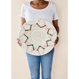 Mosaic Sunburst Wall Basket