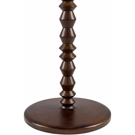 Motozintla Dark Brown Wood Floor Lamp-Lighting-Parc Decor