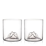 Mountain Crystal Tumblers Set of 2