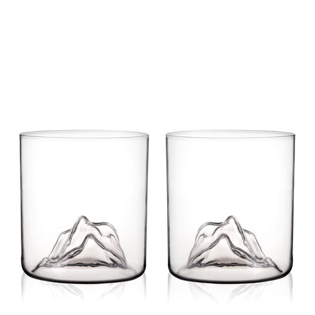 Mountain Crystal Tumblers Set of 2
