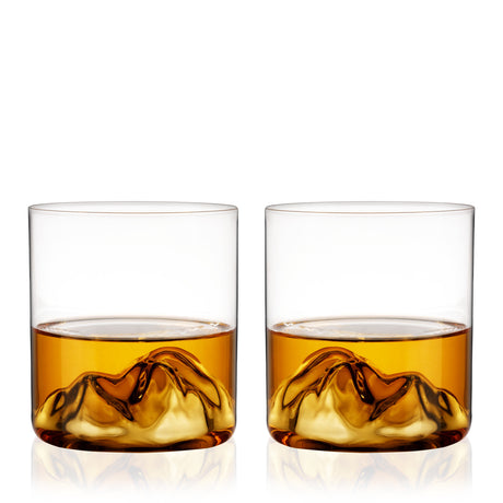 Mountain Crystal Tumblers Set of 2