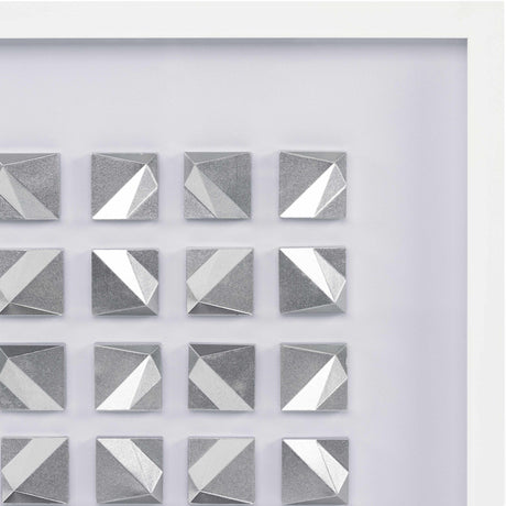 Mountainaire Silver Facet Wall Art-Decor-Parc Decor
