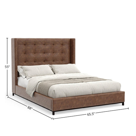Mundo Platform Bed-Beds-Parc Decor