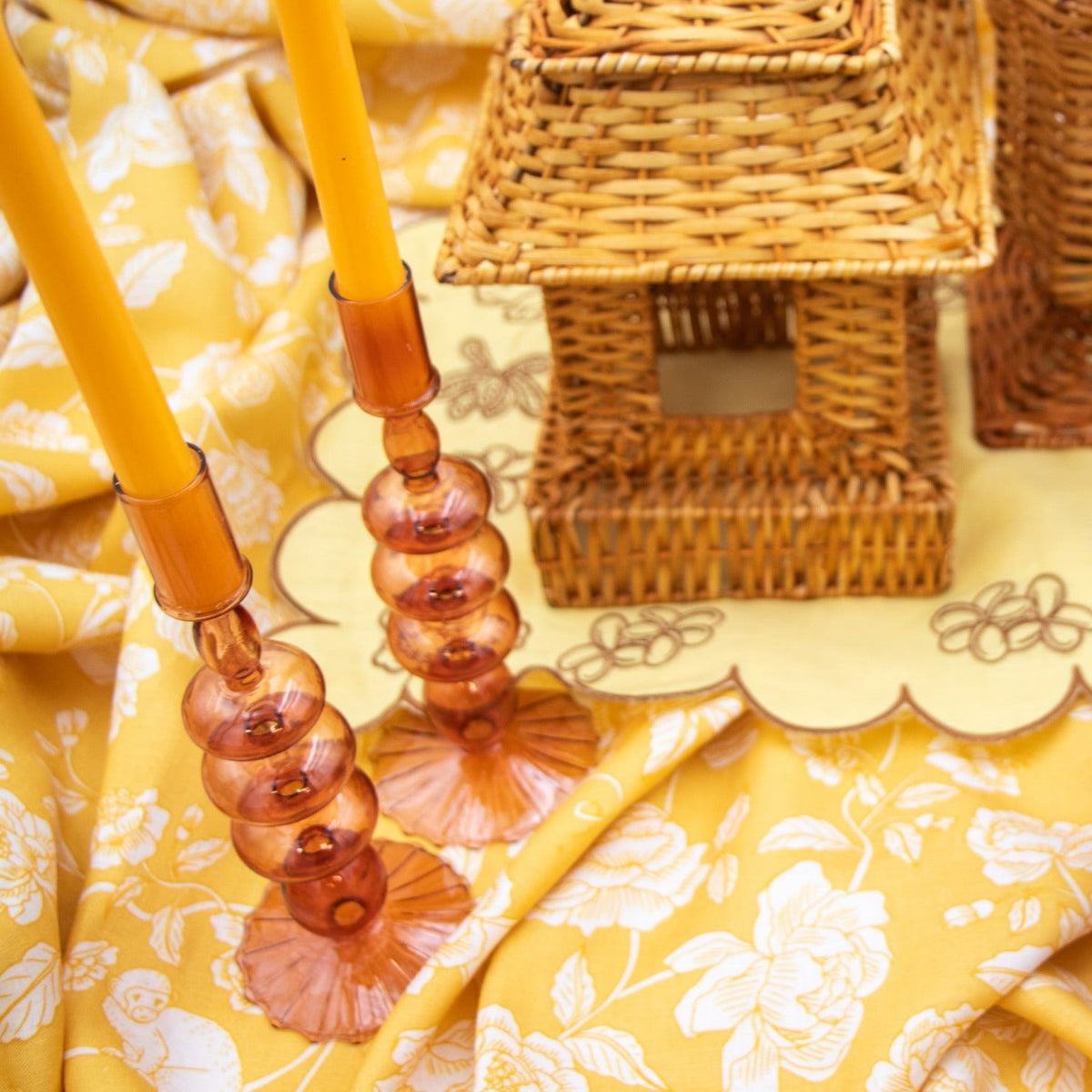 Mustard Spice Extra Tall Taper Candles – Case of 192