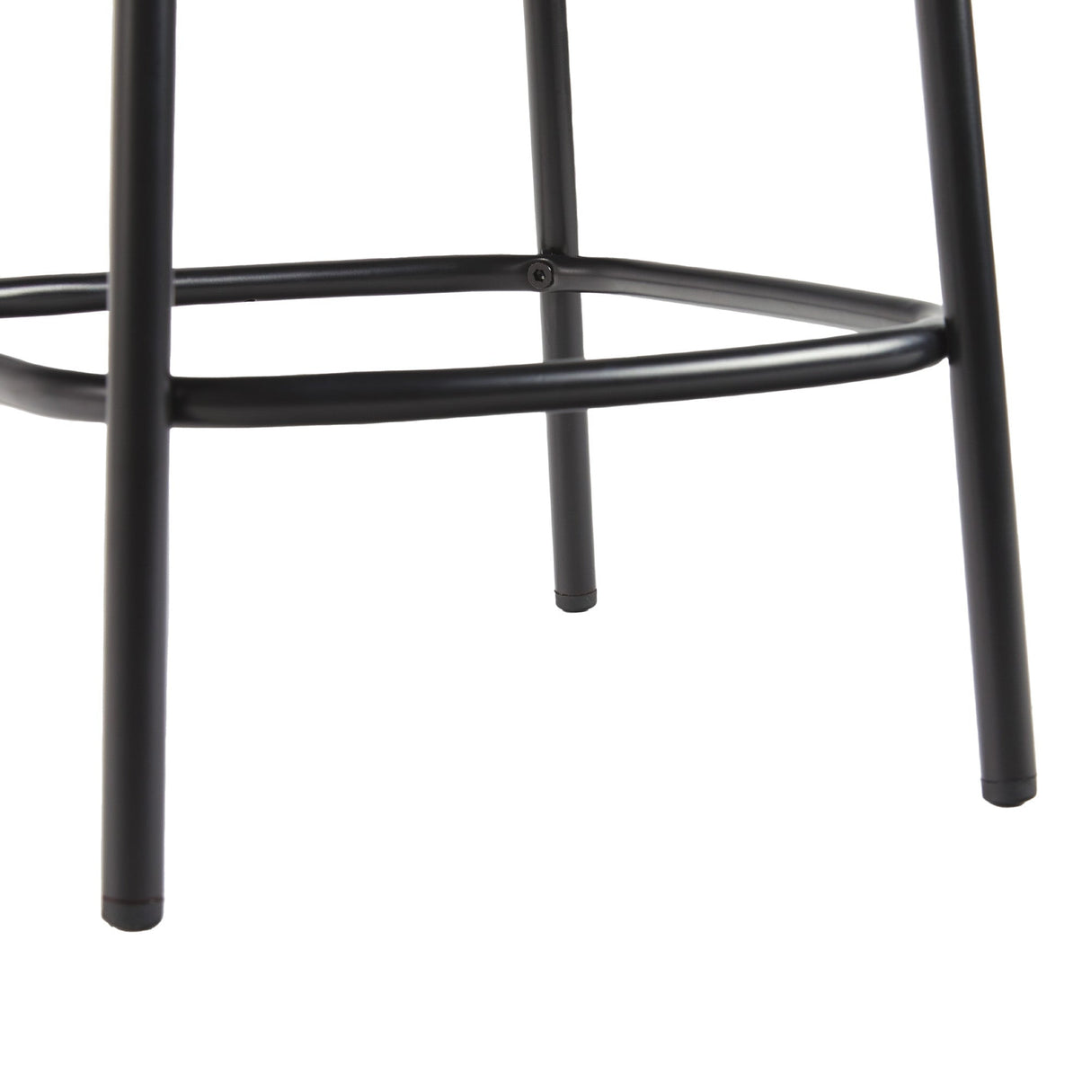 Mutt Simple Counter Stool with Upholstered Seat, Set of 2-Dining / Kitchen-Parc Decor