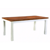 Mysore Farmhouse Chic Dining Table-Dining Table-Parc Decor