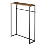 Narrow Entryway Console Table (32" H) - Steel-End + Side Tables-Parc Decor