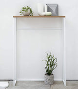 Narrow Entryway Console Table (32" H) - Steel-End + Side Tables-Parc Decor