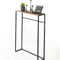 Narrow Entryway Console Table (32" H) - Steel-End + Side Tables-Parc Decor