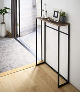 Narrow Entryway Console Table (32" H) - Steel-End + Side Tables-Parc Decor