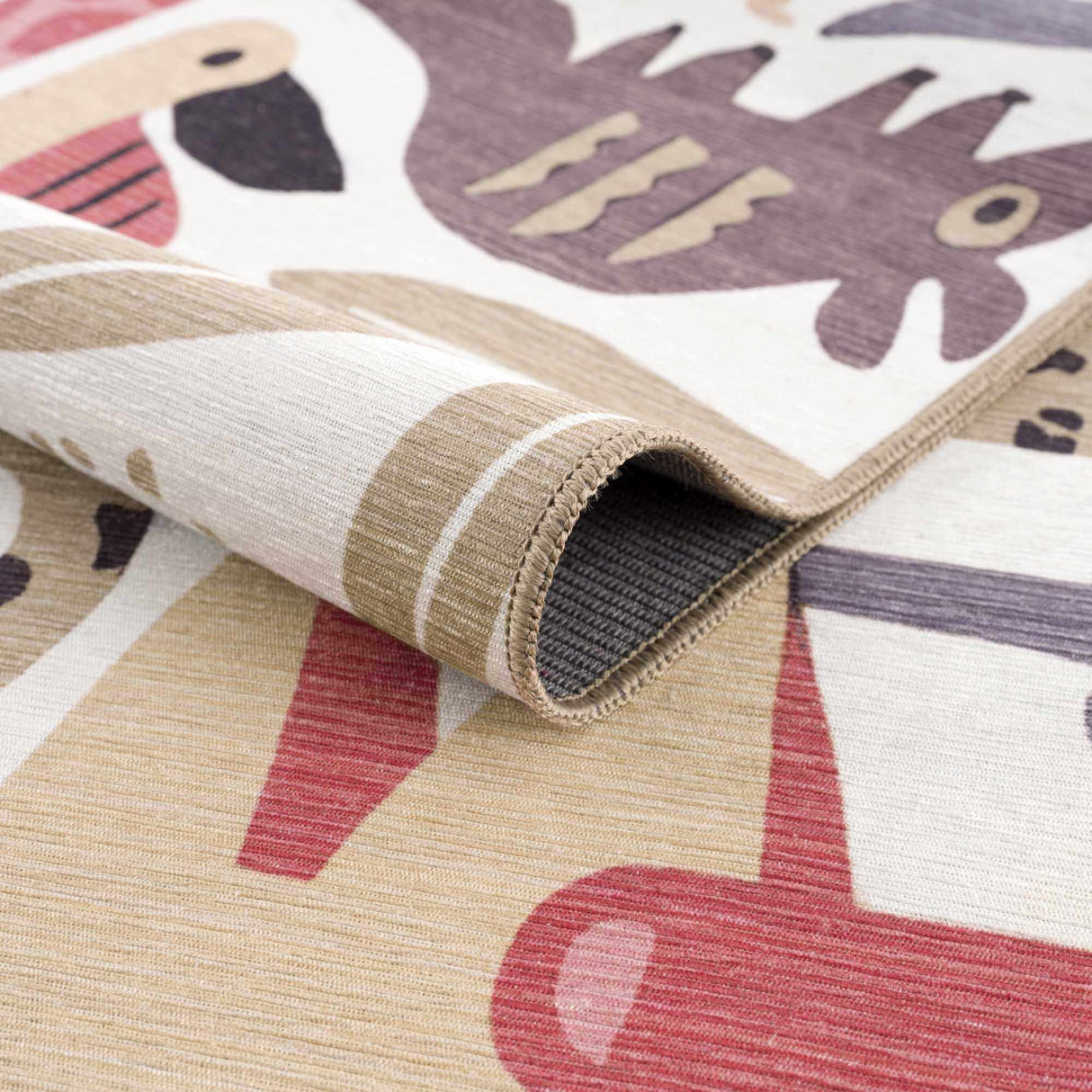 Natal Animal Print Washable Kids Rug-Rugs-Parc Decor