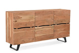 Natural Acacia Wood Live Edge Sideboard