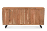 Natural Acacia Wood Live Edge Sideboard