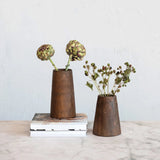 Natural Found Wood Vase-Vases and Jars-Parc Decor