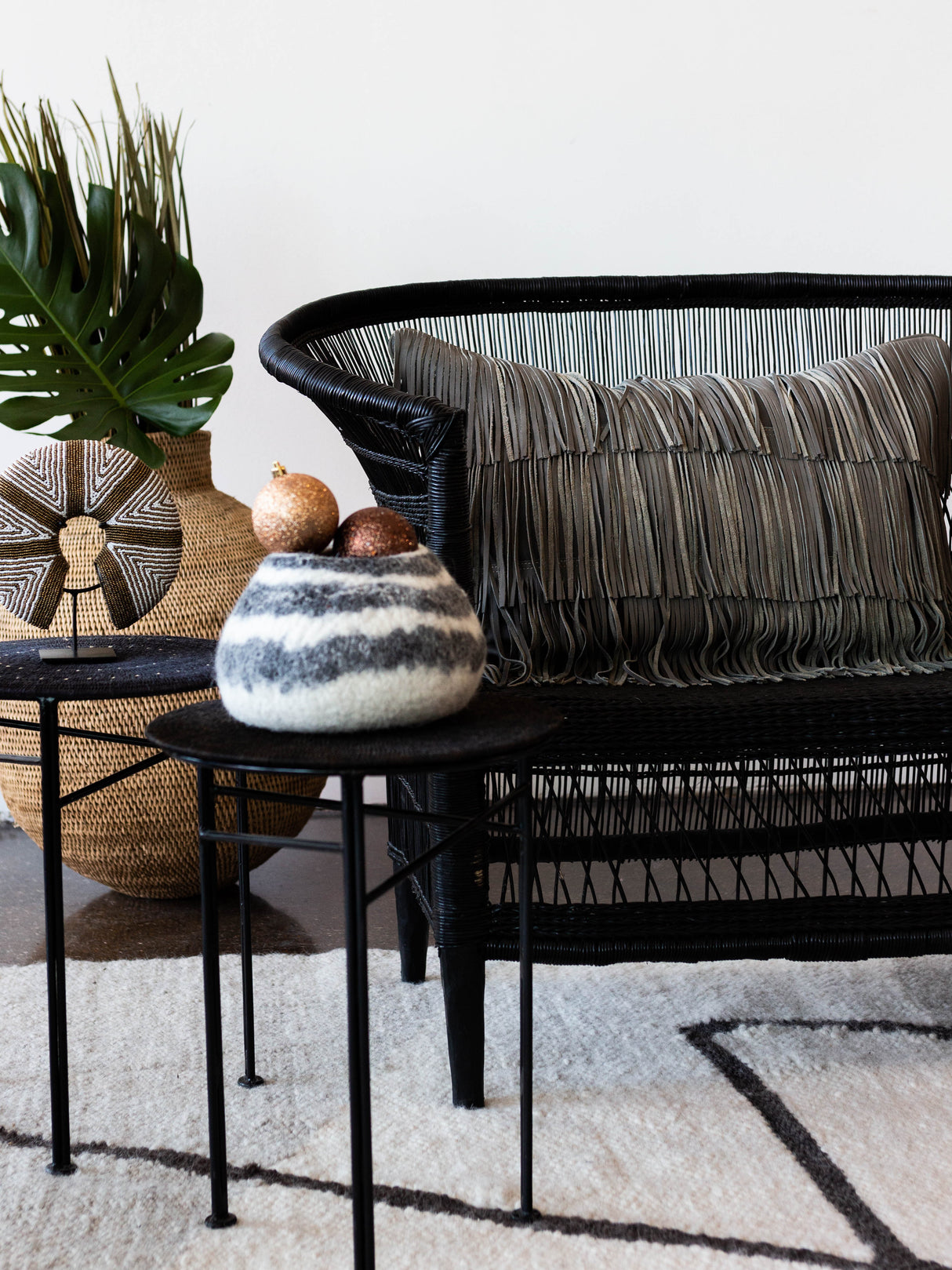 Natural Harmony Ukhamba Bowl-Baskets-Parc Decor