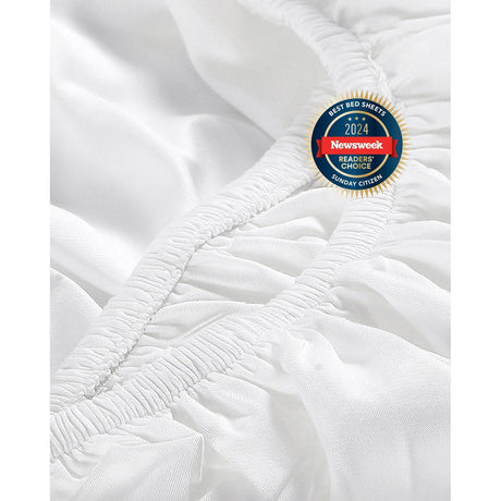 Natural Premium Bamboo Fitted Sheet-Sheets-Parc Decor