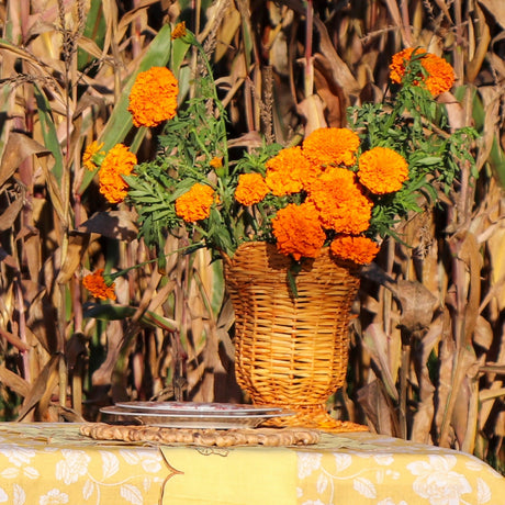 Natural Rattan Urn Vase-Decorative vase-Parc Decor