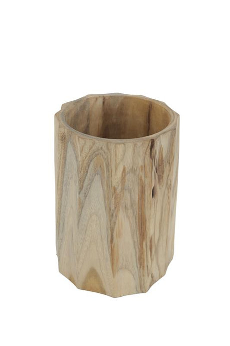 Natural Teak Root Kitchen Utensil Holder