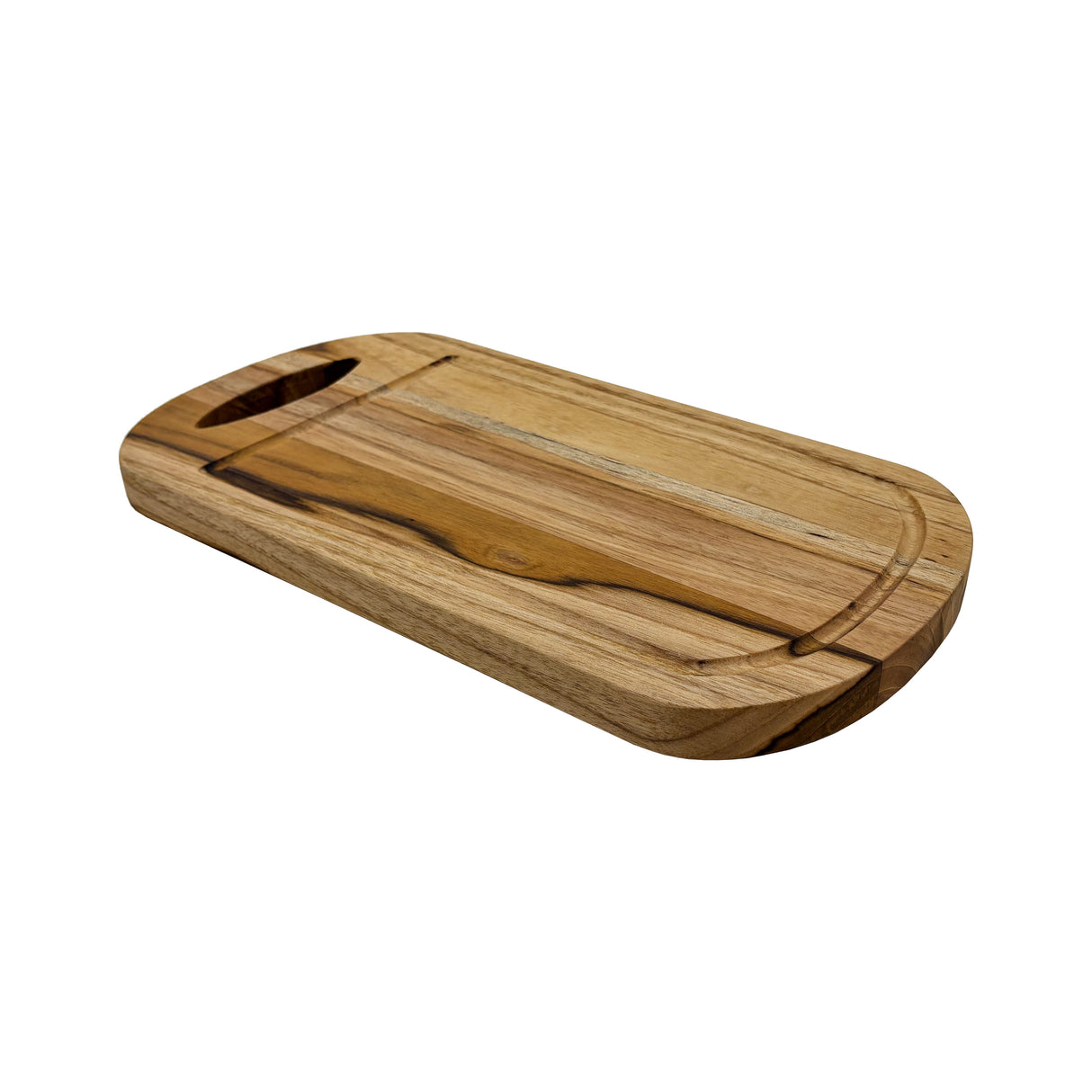 Natural Teak Small Cutting Board - 14"