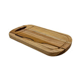 Natural Teak Small Cutting Board - 14"