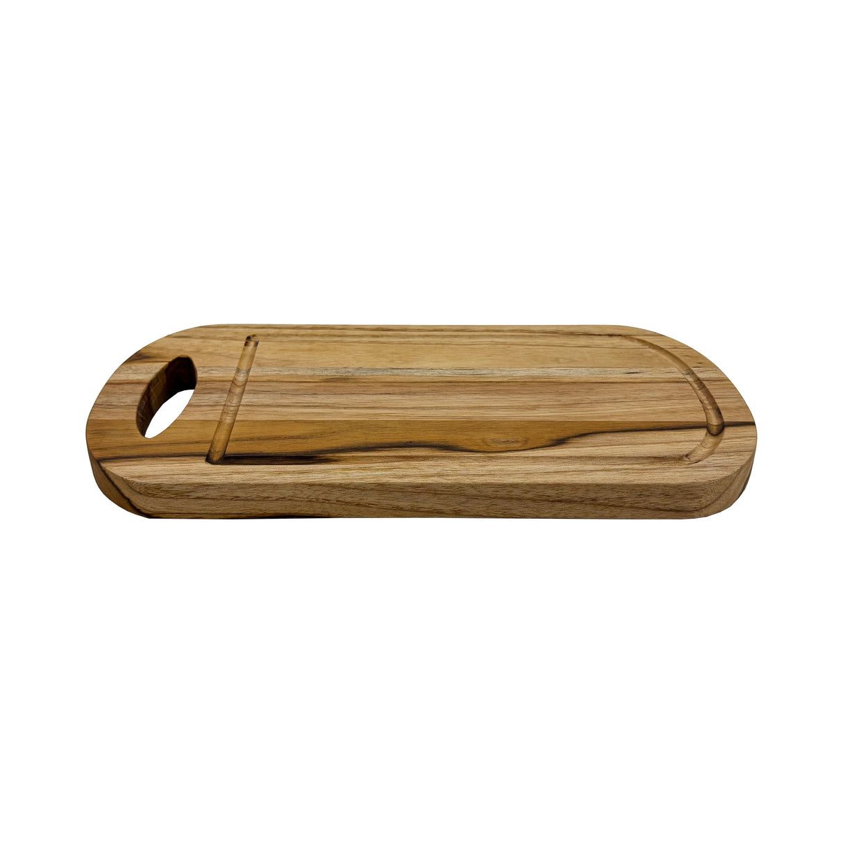 Natural Teak Small Cutting Board - 14"