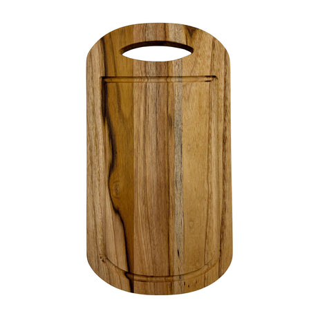 Natural Teak Small Cutting Board - 14"