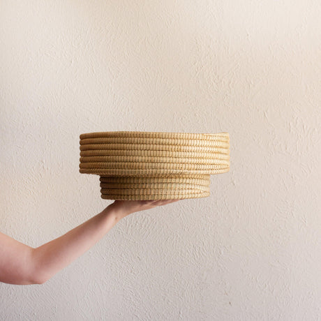 Natural Woven Dengu Basket