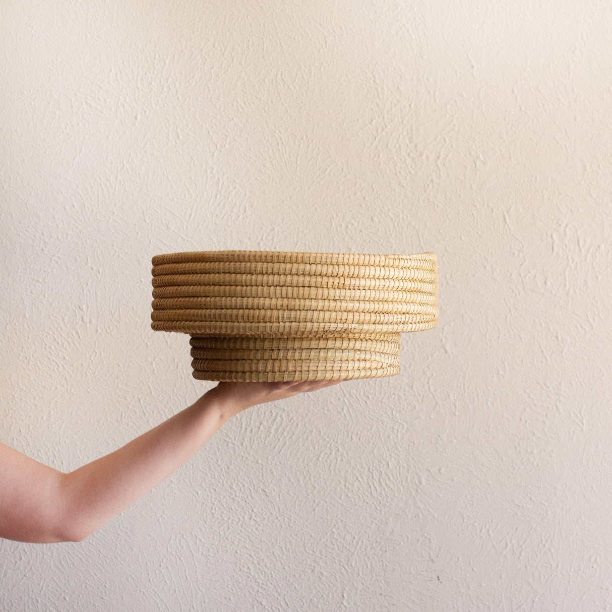 Natural Woven Dengu Basket-Baskets-Parc Decor