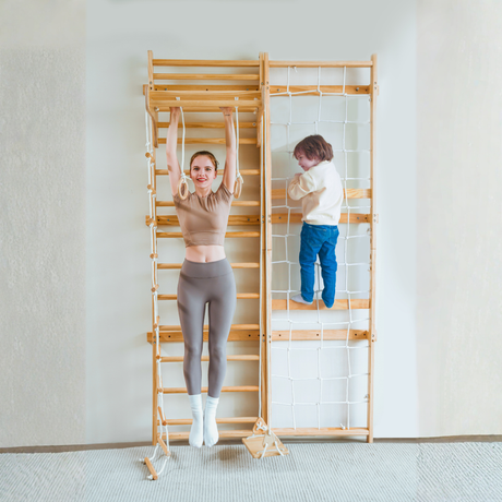 Neem | Swedish Ladder & Rope Wall