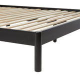 Neru Boho Curved Rattan-Headboard Bed Collection (Queen or King)-Bedroom-Parc Decor