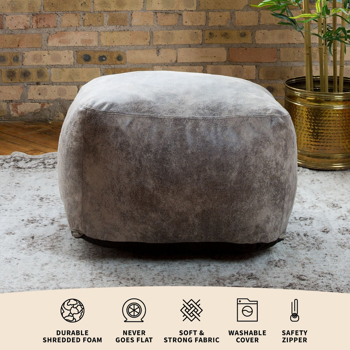 Nestle Loveseat Ottoman-Parc Decor