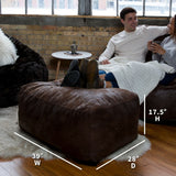 Nestle Loveseat Ottoman-Parc Decor