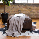 Nestle Loveseat Ottoman-foam filled-Parc Decor