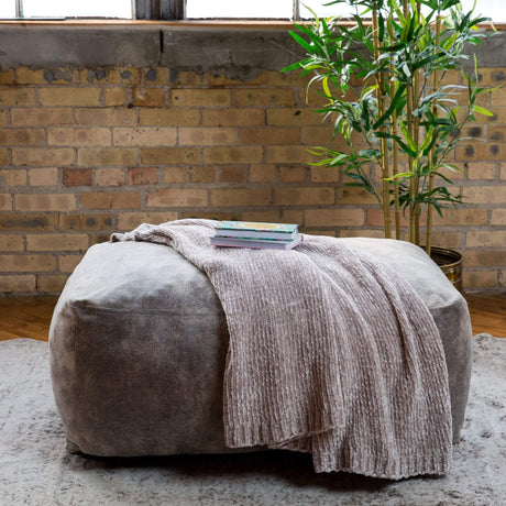 Nestle Loveseat Ottoman-foam filled-Parc Decor